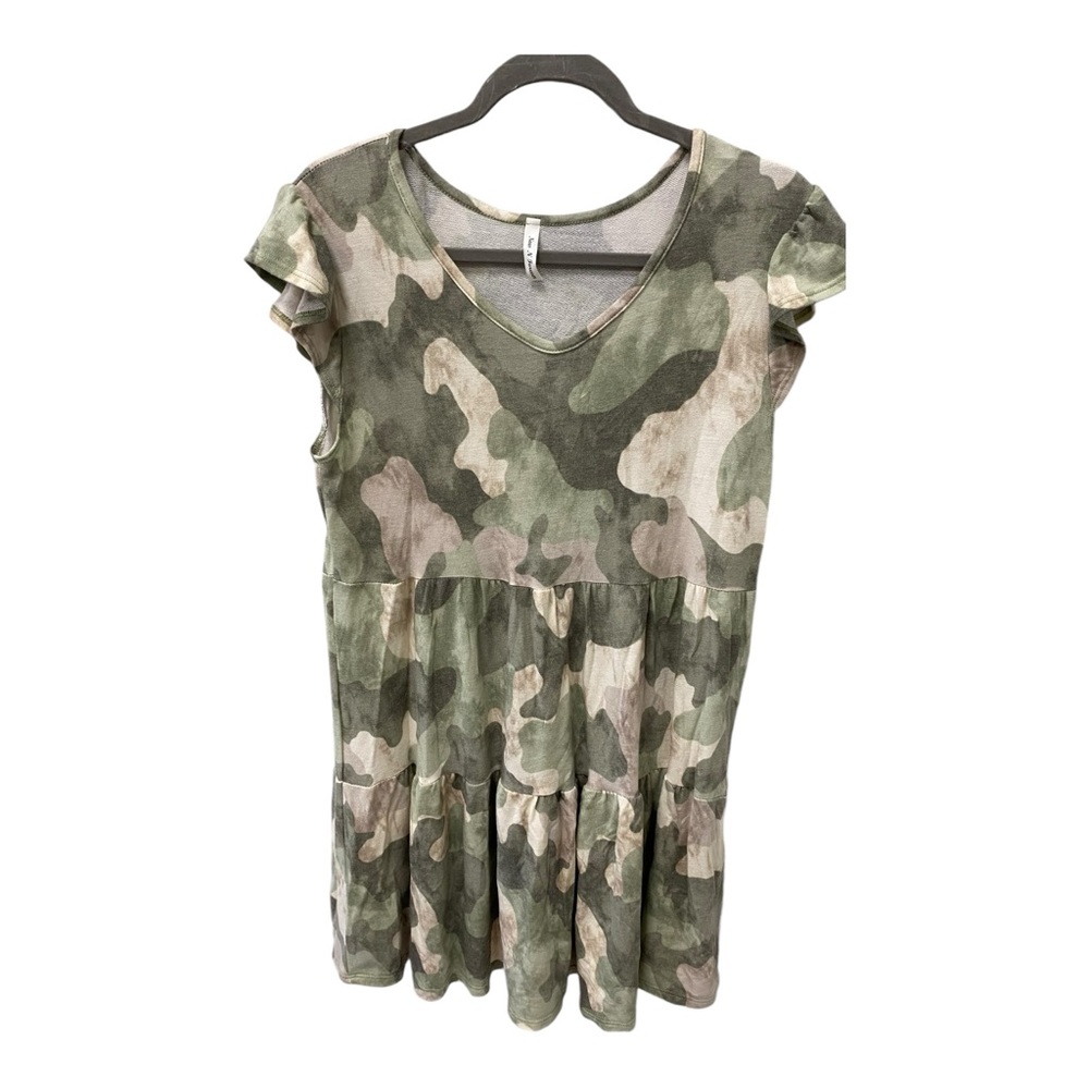 Camouflage Dress Knee Length Brand New A209